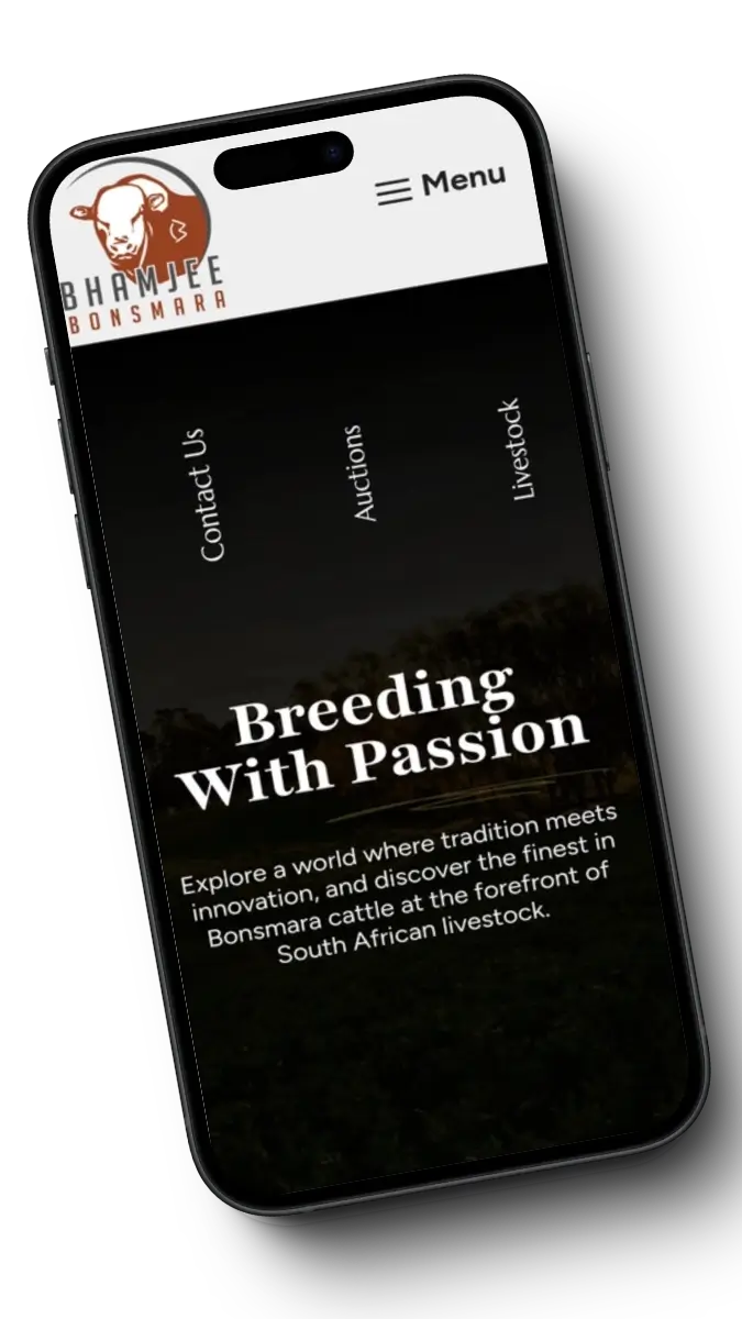 Bhamjees Bonsmara - Mobile Friendly Designed By Webtastix Web Designs