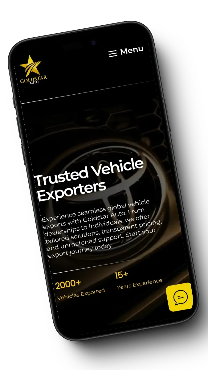 Goldstar Auto - Mobile Friendly Designed By Webtastix Web Designs