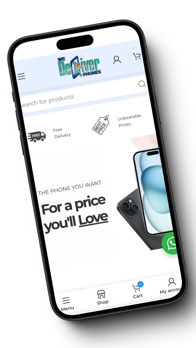 We Deliver Phones - Mobile Friendly Designed By Webtastix Web Designs